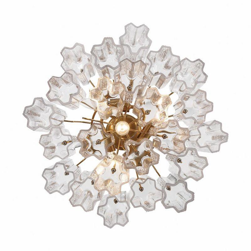 Crystorama Lighting Addis 4 - Light Chandelier in  Aged Brass