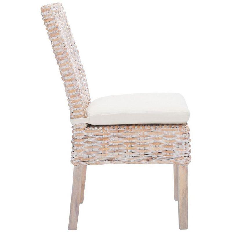 Sanibel Side Chair With Cushion (Set Of 2)  - Safavieh