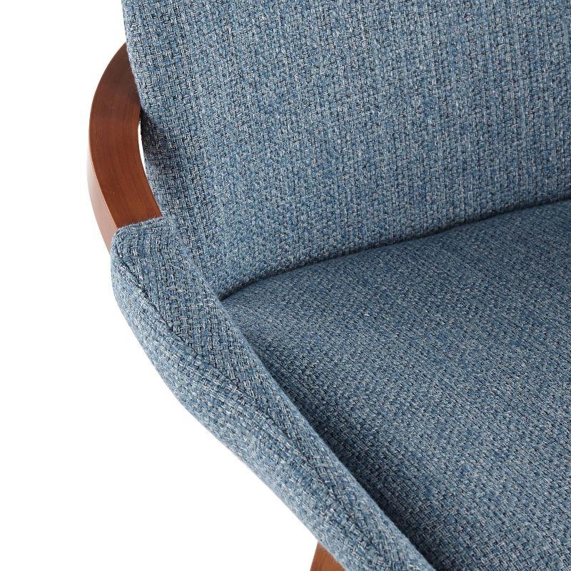 George Oliver Whitacre 29" Fabric Swivel Stool