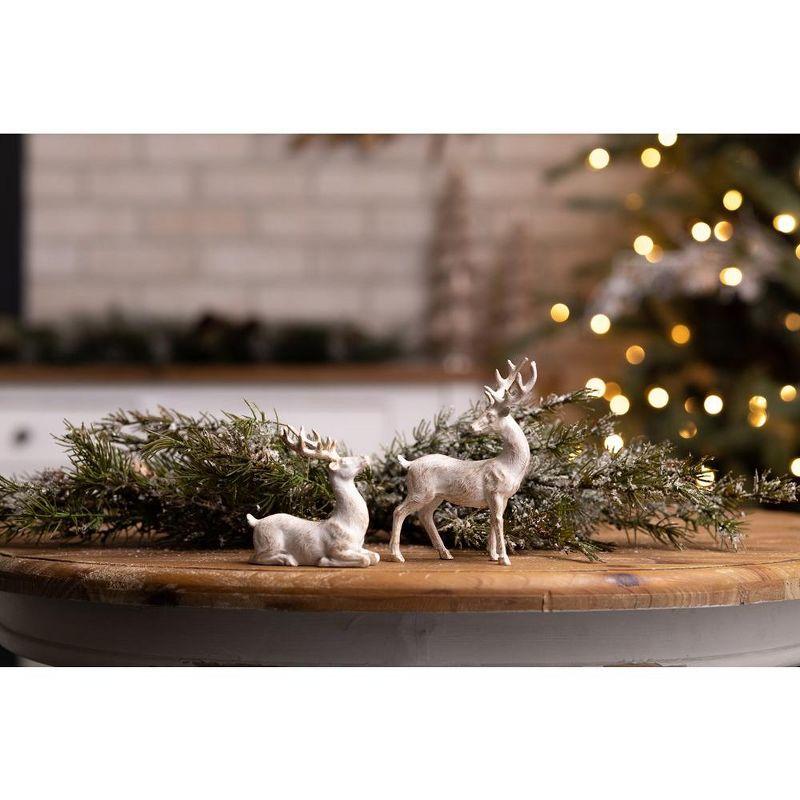 Melrose Gold Holiday Deer Figurine (Set of 6)