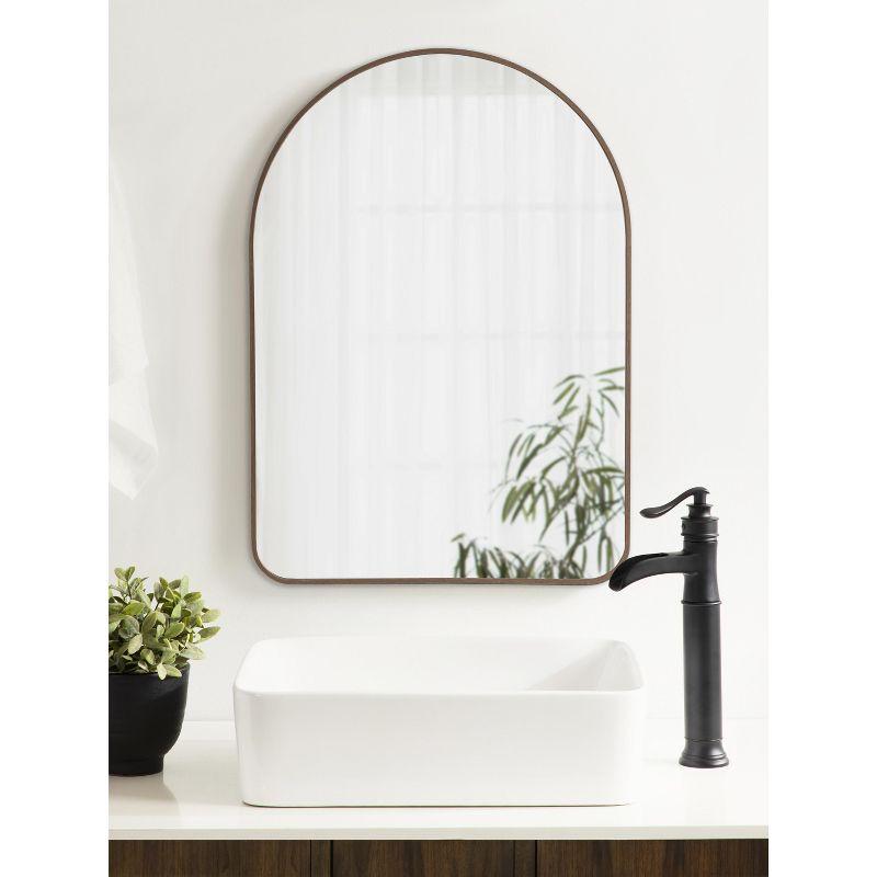 Kate and Laurel Zayda Metal Arch Mirror