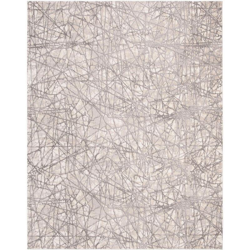 Meadow MDW324 Power Loomed Indoor Area Rug - Beige/Grey - 9'x12' - Safavieh