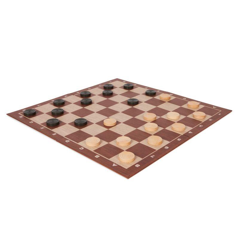 Game Gallery Chess, Checkers and Chinese Checkers Board Game Set