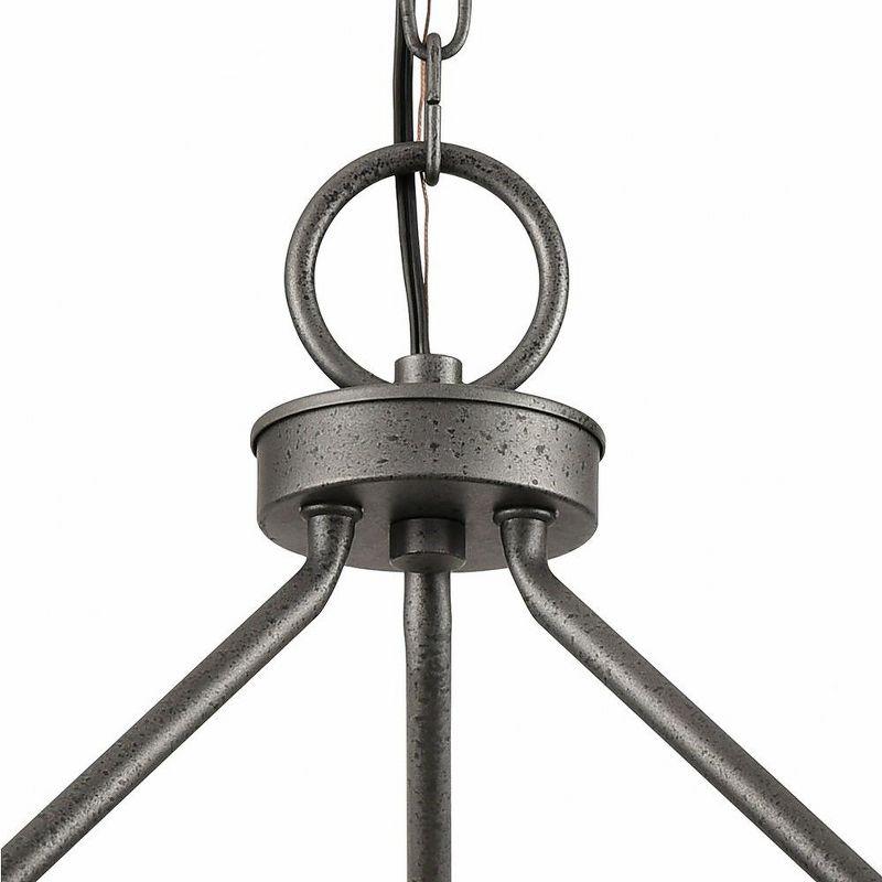 Elk Home North Shore 3 - Light Chandelier in  Iron