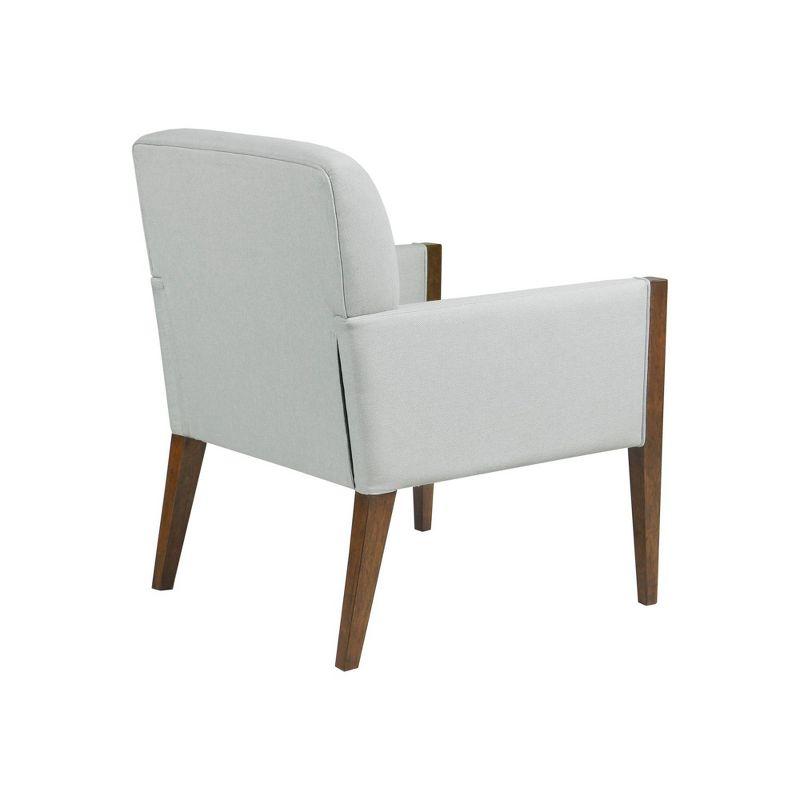 Perry Street Inspired Beige Upholstered Accent Chair