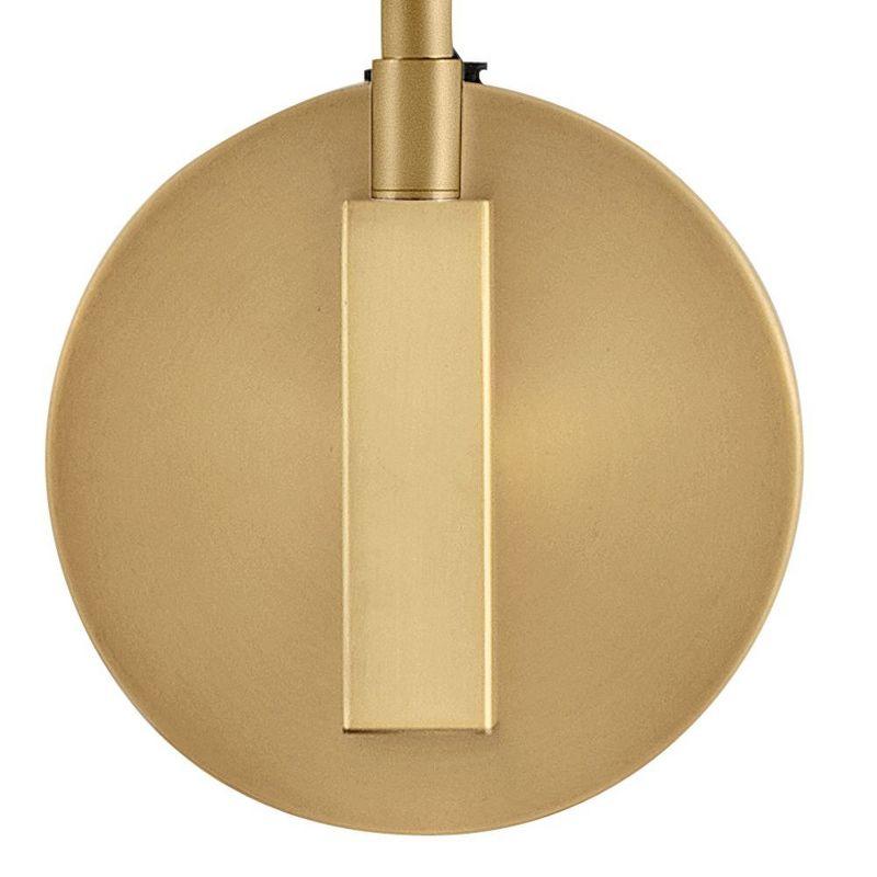 Lark Simon 1 - Light Sconce in  Matte Navy/Heritage Brass