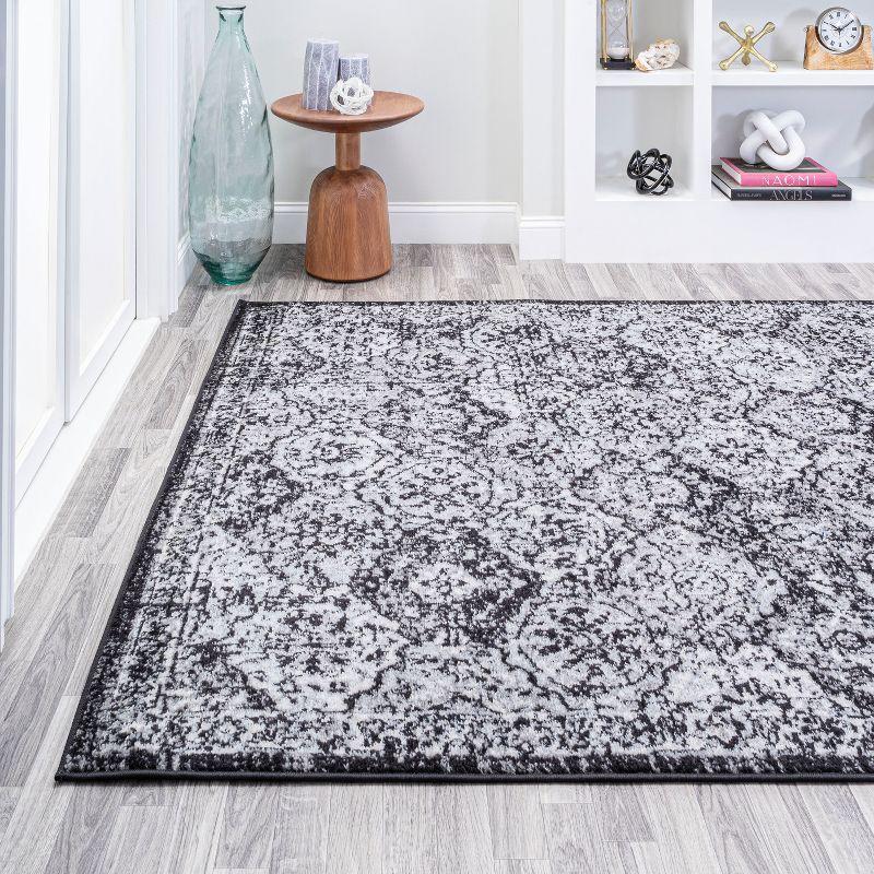 Modern Persian Boho Vintage Trellis Area Rug - JONATHAN Y