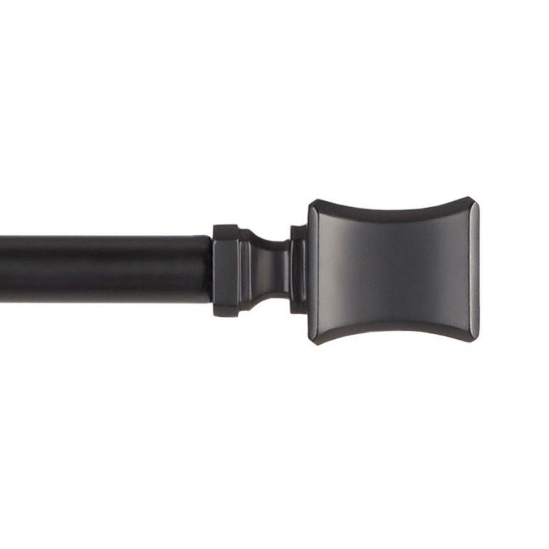 Amalgamated Textiles Adjustable Single Curtain Rod