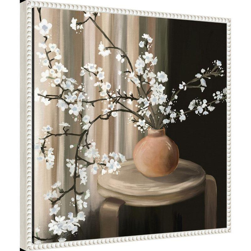 Amanti Art Still Life Blossoms by Elizabeth Medley Canvas Wall Art Print Framed 22 x 22-in.