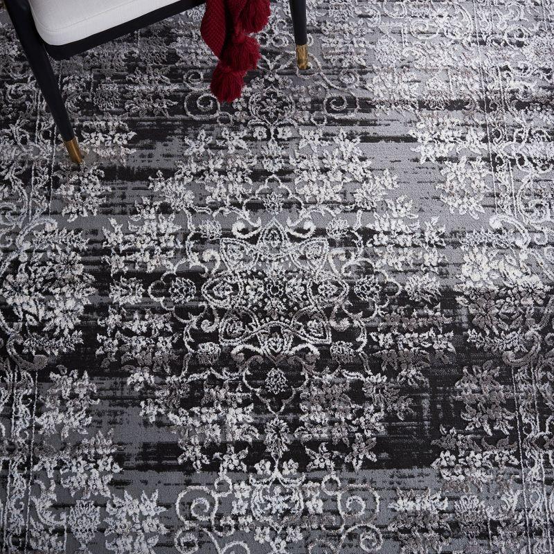 Amelia ALA298 Power Loomed Area Rug - Charcoal/Gray - 5'5"x7'7" - Safavieh.