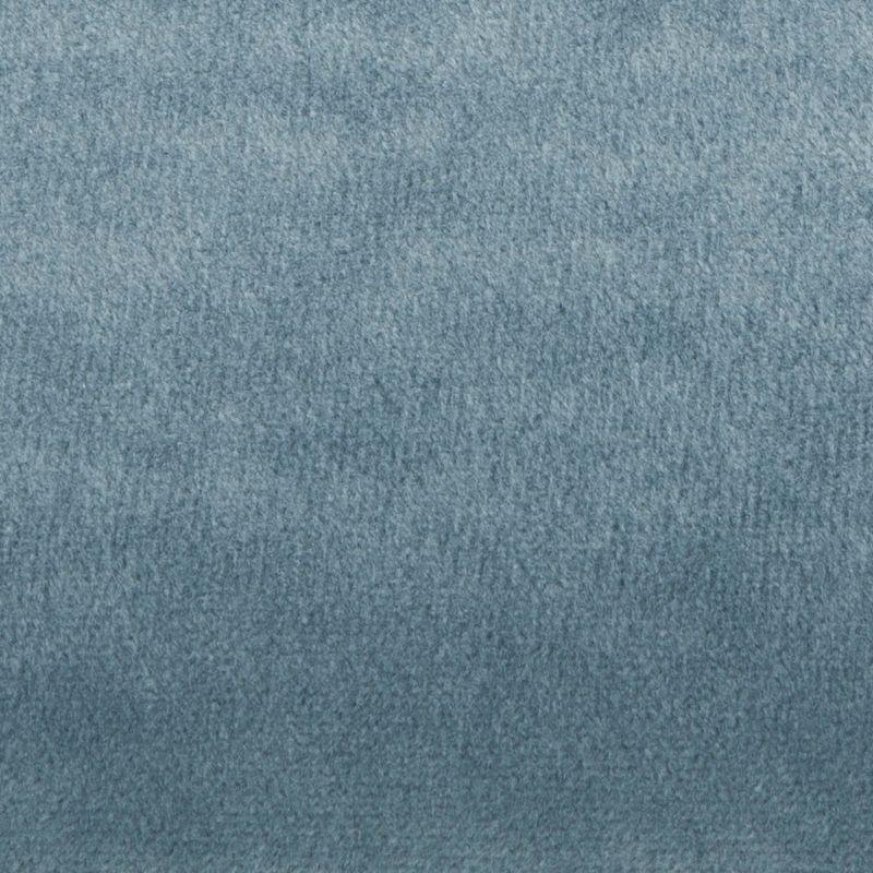 Sylva Oval Bench - Slate Blue Velvet/Gold - Safavieh