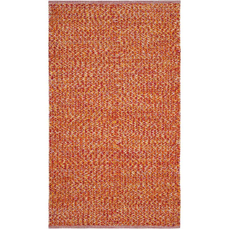 Montauk MTK602 Hand Woven Area Rug - Orange/Multi - 3'x5' - Safavieh.