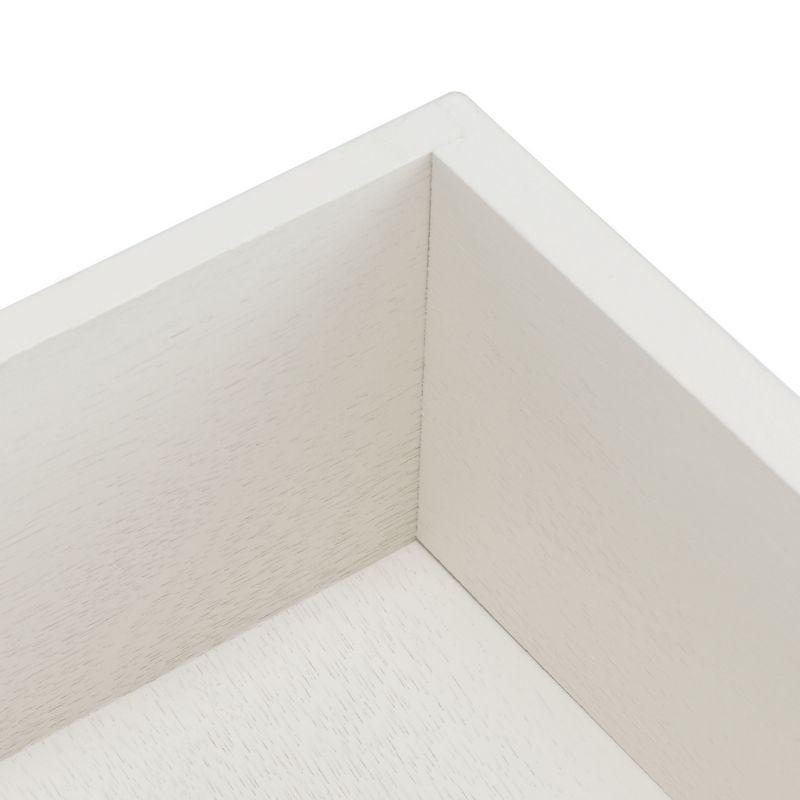 Athena Accent Table - ACC5703A - Distressed White - Safavieh
