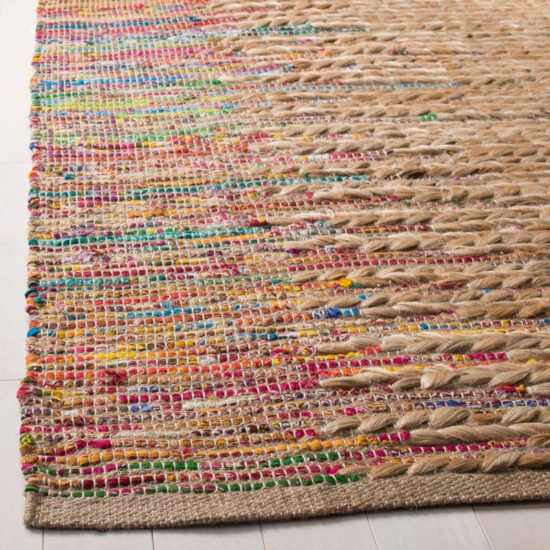 Cape Cod Multicolor Handwoven Jute Area Rug 3' x 5'