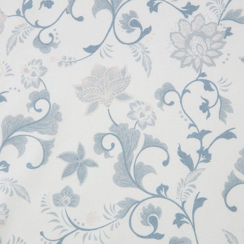 Chanasya Elegant Ultra Soft Floral Microfiber Percale Sheet Set