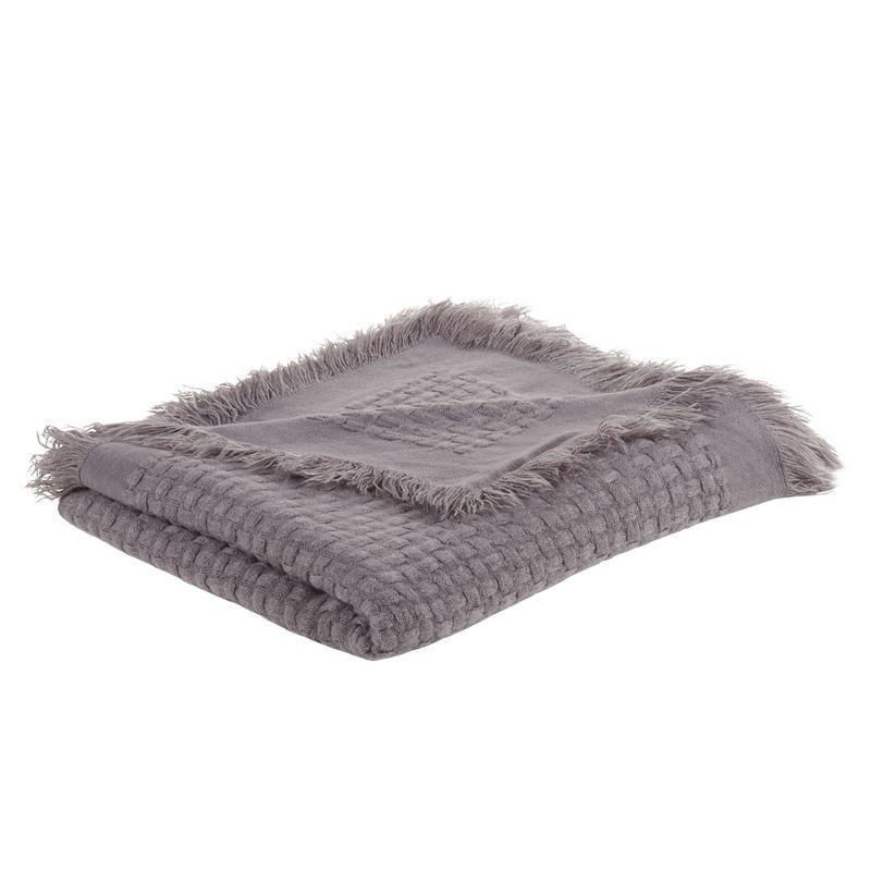 Saro Sevan Collection Hand Woven Throw Blanket