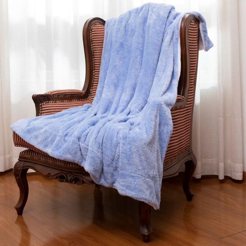 Cheer Collection MPSBL50x60 Plain Weave / Muslin Throw Blanket