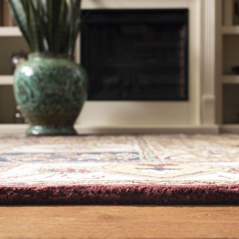 Classic CL386 Hand Tufted Indoor Area Rug - Assorted - 4'x6' - Safavieh