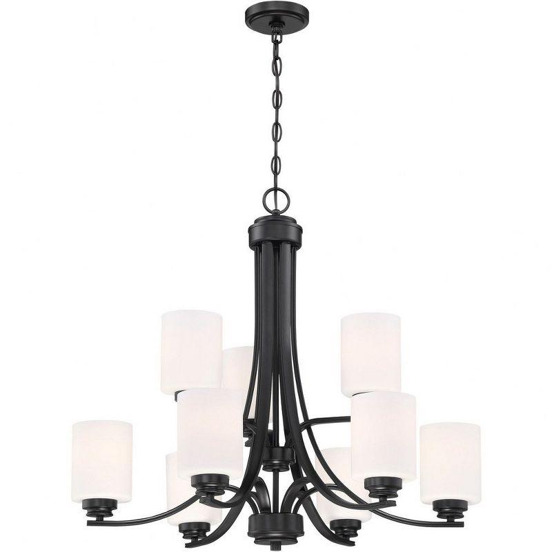 Craftmade Lighting Bolden 9 - Light Chandelier in  Flat Black