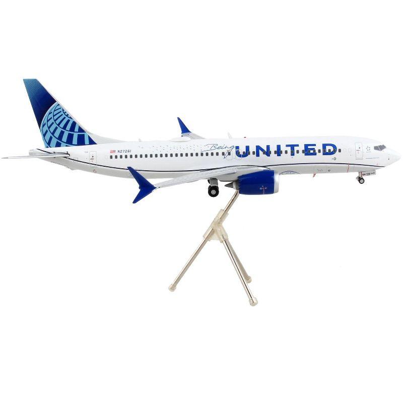 United Airlines Boeing 737 MAX 8 Diecast Model Airplane