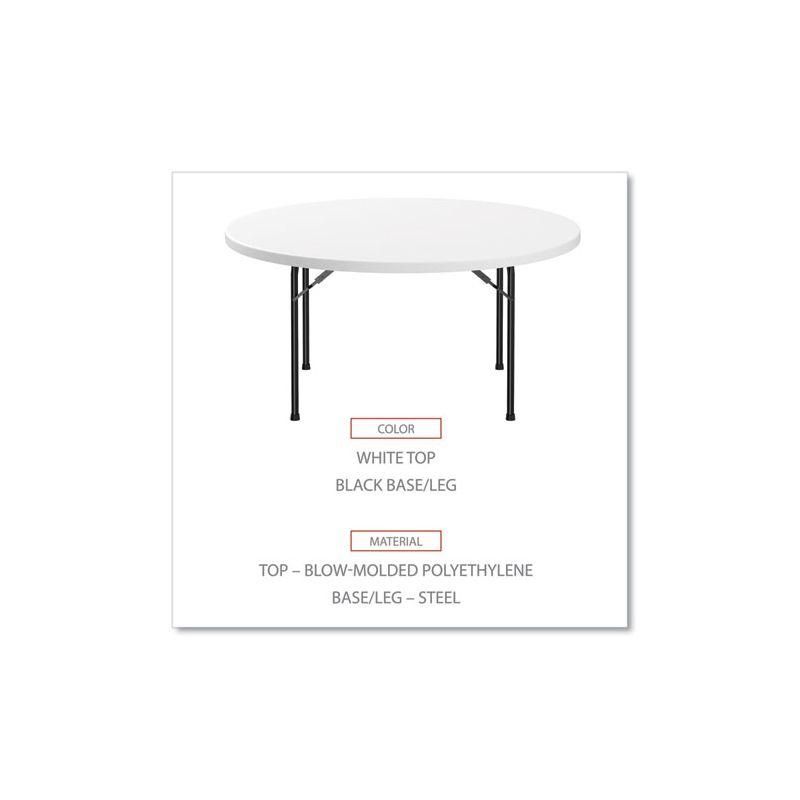 Alera® 60'' Circular Folding Table
