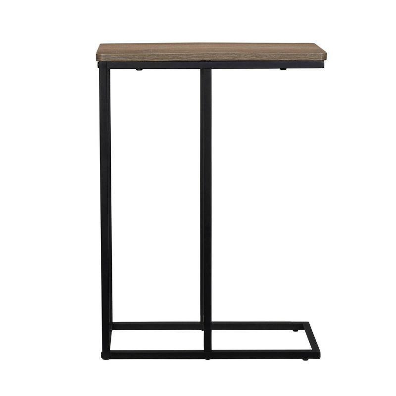 Household Essentials Jamestown C-Shaped End Table