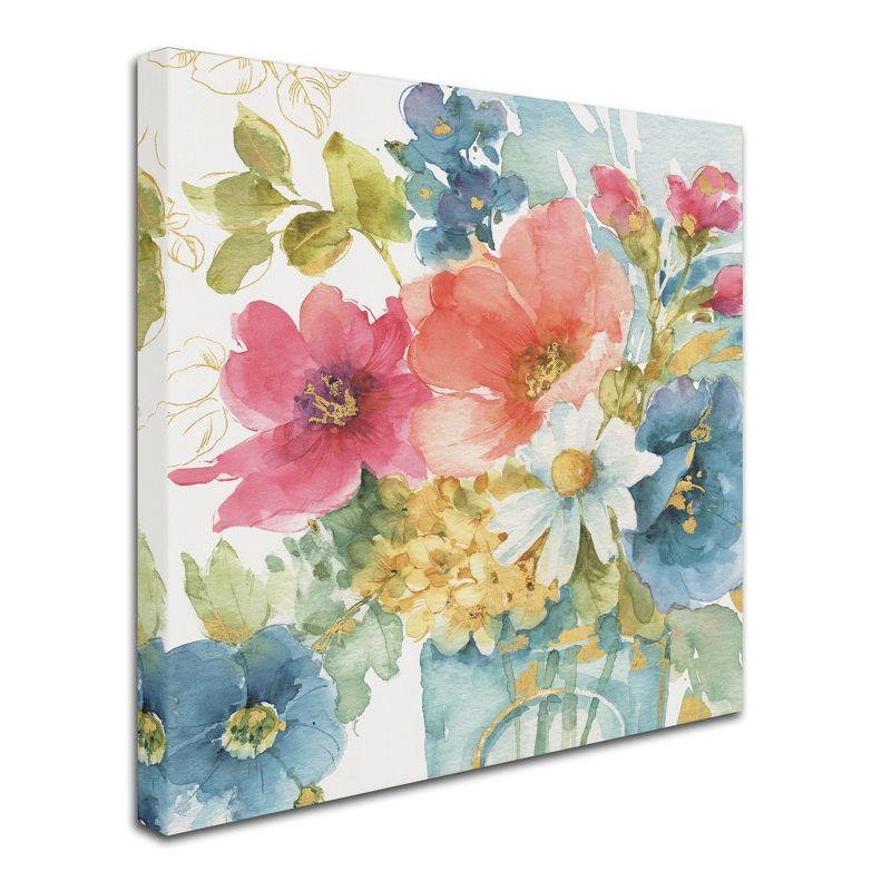 Trademark Fine Art -Lisa Audit 'My Garden Bouquet II' Canvas Art - 14''x14''