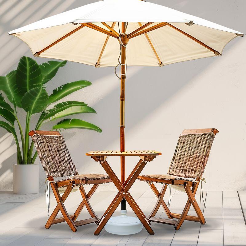 Good Ideas Good Ideas Umbrella Stand Base - White Flower