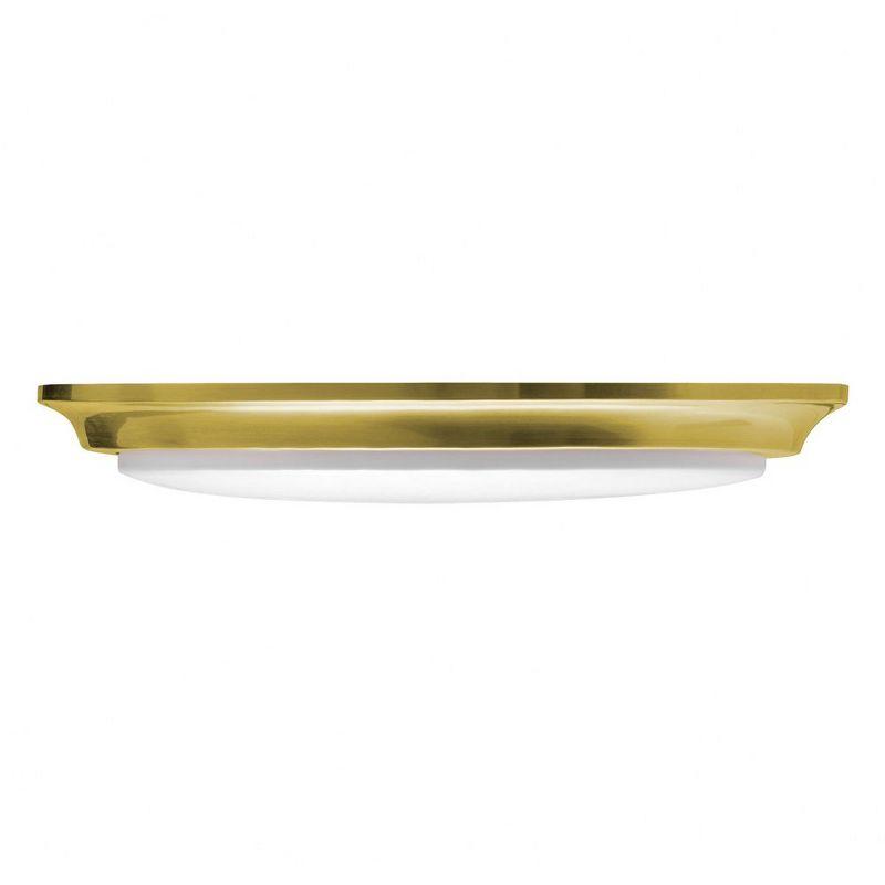 AFX Baron 1 - Light Flush Mount in  Satin Brass