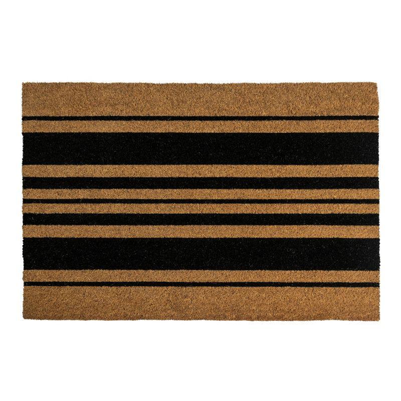 Bold Stripes Coir Doormat