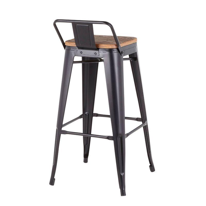 Counter Stool with Metal Frame