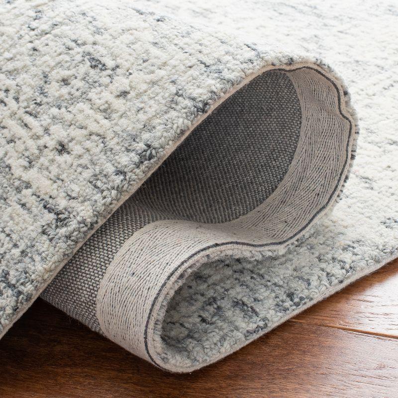 Metro MET806 Hand Tufted Indoor Area Rug - Natural/Grey - 6'x6' - Safavieh