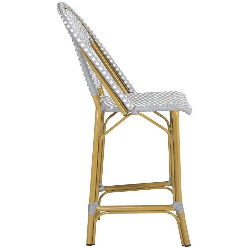 Gresley Indoor Outdoor  French Bistro Counter Stool  - Safavieh