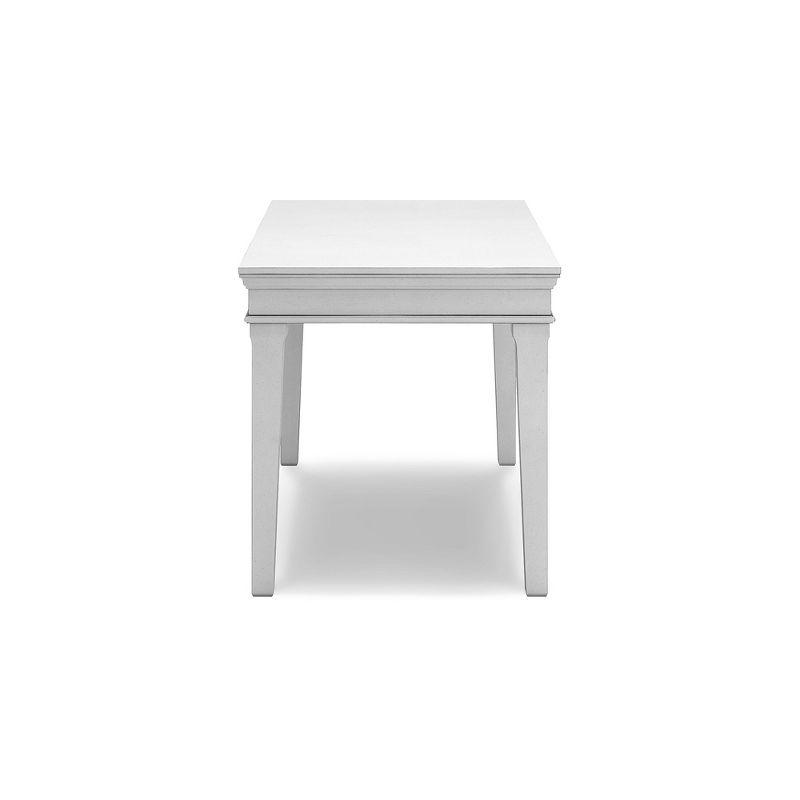 Benjara Kanwyn Solid Wood Base Writing Desk