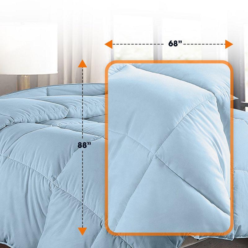 Cheer Collection Polyester Baffle Box Stitch Comforter