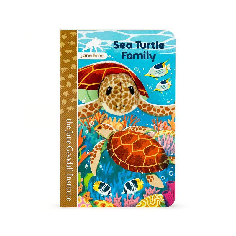 Jane & Me Sea Turtle Family (the Jane Goodall Institute) - by  Jaye Garnett (Board Book)