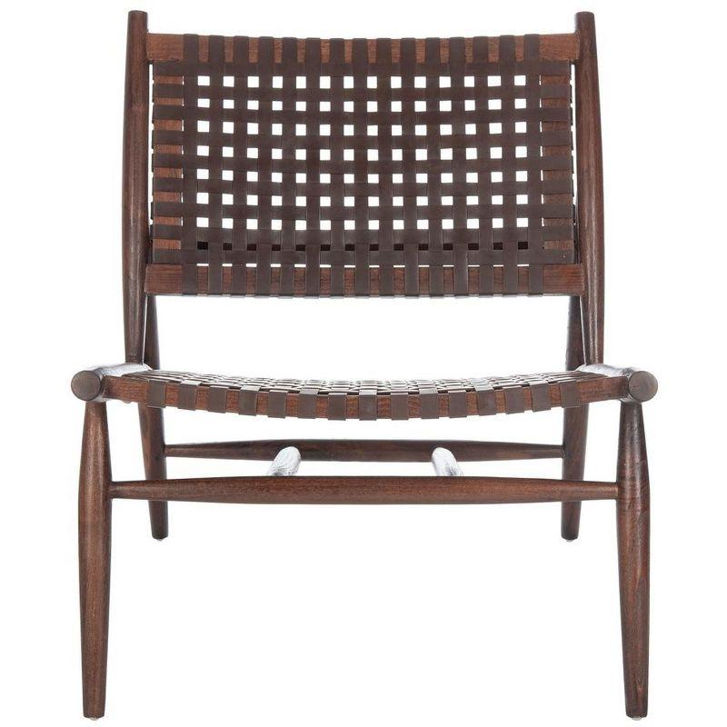 Soleil Accent Chair - ACH1001 - Brown/Brown - Safavieh
