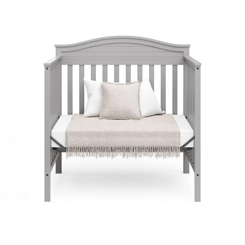 Graco Stella 4-in-1 Mini Convertible Crib with Mattress
