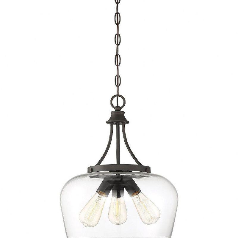 Savoy House Octave 3 - Light Pendant in  English Bronze