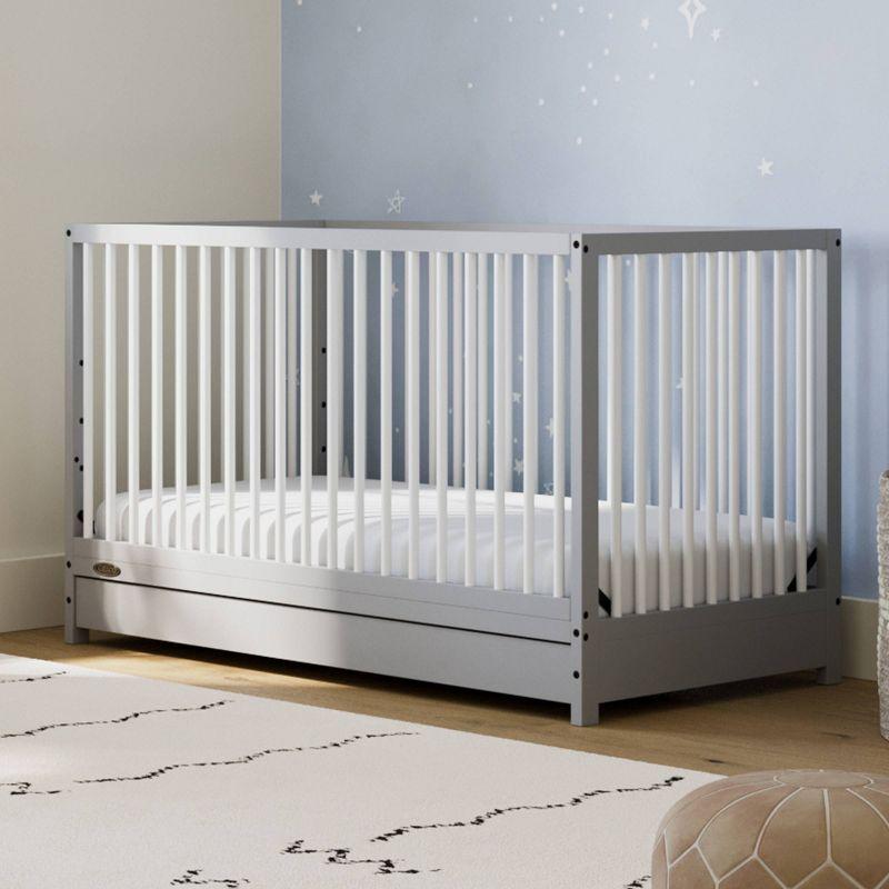 Graco Teddi 5-in-1 Convertible Crib with Storage