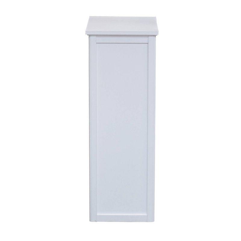 Shelving Hutch Dorset - Alaterre Furniture: Painted Hardwood Bathroom Cabinet, Adjustable Shelves, 36"H x 17"W