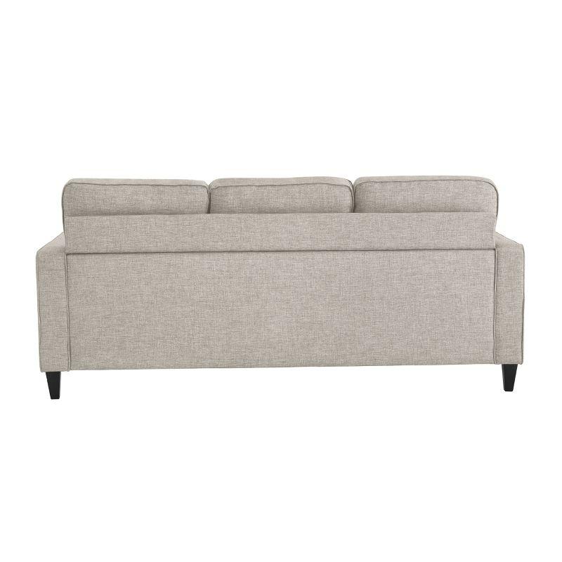 Serta Harmon Upholstered Reversible Sectional Sofa and Chaise