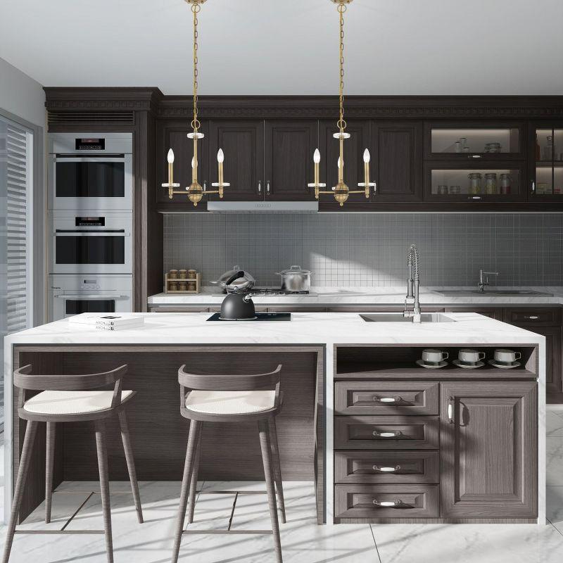 Livex Lighting Bennington 3 - Light Chandelier in  Bronze