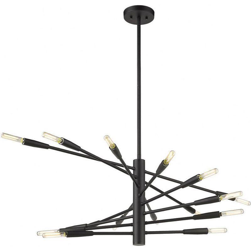 Z-Lite Ascension 16 - Light Chandelier in  Matte Black