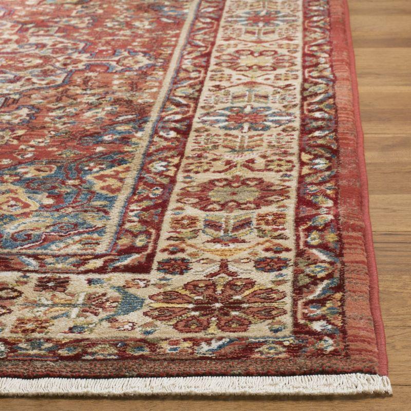 Kashan KSN305 Power Loomed Area Rug - Red/Ivory - 8'x10' - Safavieh