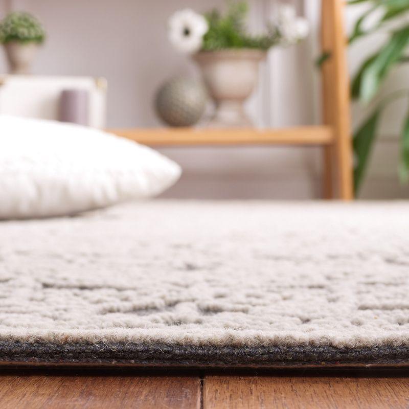Trace TRC101 Hand Tufted Runner Rug - Dark Grey/Light Grey - 2'3"x10' - Safavieh.
