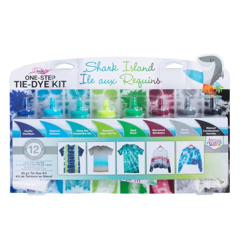 Shark Island 8-Color Ocean-Themed Tie-Dye Kit