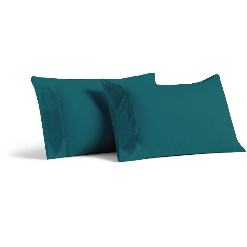 Cosy House Collection Luxury Rayon Derived from Bamboo Set of 2 Pillowcases - Cream, King