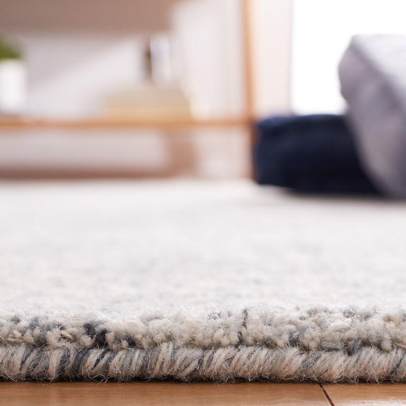 Abstract ABT206 Hand Tufted Area Rug - Grey/Ivory - 3'x5' - Safavieh.