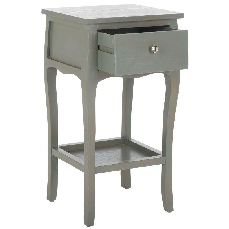 Thelma End Table - Ash Grey - Safavieh